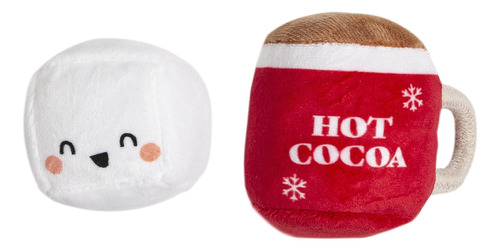 Pearhead Hot Cocoa Juego De Juguetes Navideños Para Gatos, R