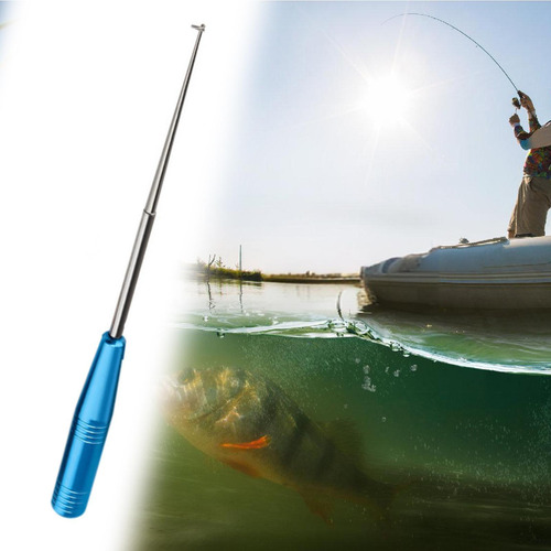 Herramienta De Extracción De Anzuelos De Pesca, Azul