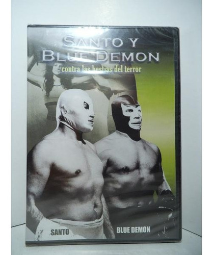 Imagen 1 de 2 de Santo Y Blue Demon Vs Las Bestias Del Terror Dvd Lucha Libre