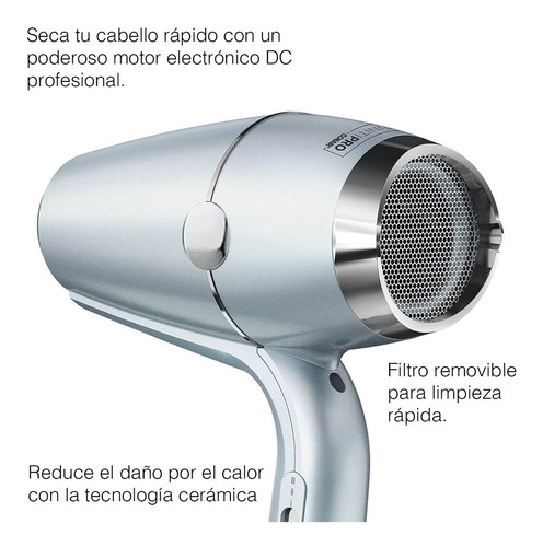 Secadora De Cabello Profesional Smoothwrap Dual Ion Therapy