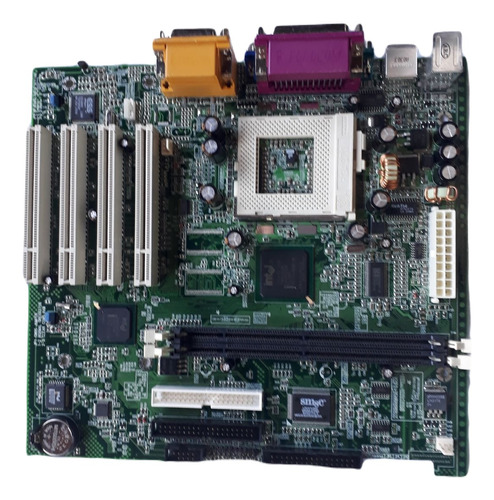 Placa Mãe (mother Board ) Intel  Soquete - Pga 370, On Board