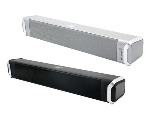 Imagen 2 de 2 de Parlante Barra De Sonido Bluetooth P/tv Plata (001)