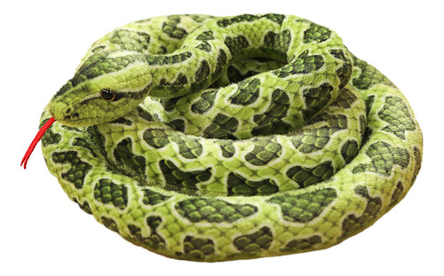 Animal De Juguete, Muñeco De Serpiente, Cómoda Y Verde