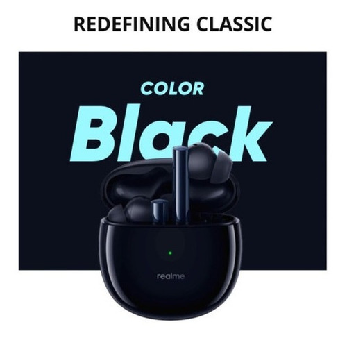 Imagen 2 de 9 de Audifonos In-ear Gamer Inalámbricos Realme Buds Air 2 Negro