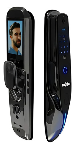 Cerradura Digital Daxxon Dr8 Plus Cam Negro