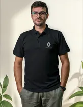 Comprar Remera Polo Chomba Hombre Caballero Bordada Logo Renault