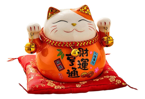 Chino Buena Suerte Gato Hucha Feng Shui Kawaii Estatuilla De