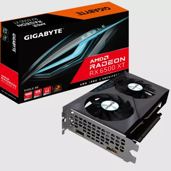 Placa De Video Gigabyte Radeon Rx 6500 Xt Eagle 4gb