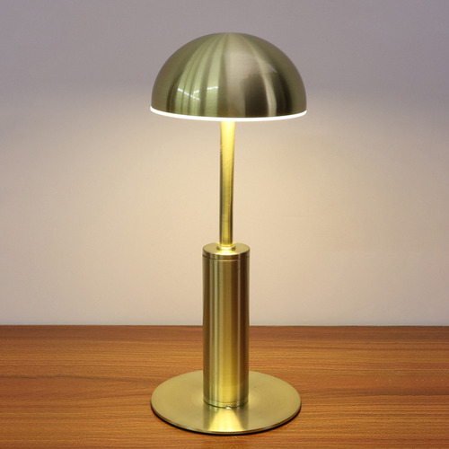 Lámpara De Mesa Gears Top Table Bar Led Simple Recargable