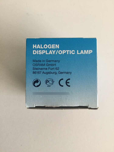 Imagen 7 de 7 de Ampolleta Halogena Osram 12v 100w Proyector Super8 Cine