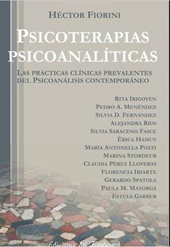 Psicoterapias Psicoanaliticas - Fiorini Hector