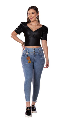 Jeans Push Up Ébano Tyt Moda Colombiana