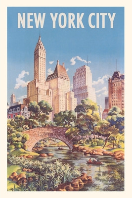 Libro Vintage Journal New York City Travel Poster - Found...