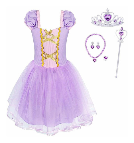 Henzworld Vestidos Para Niñas Pequeñas Disfraz De Princesa