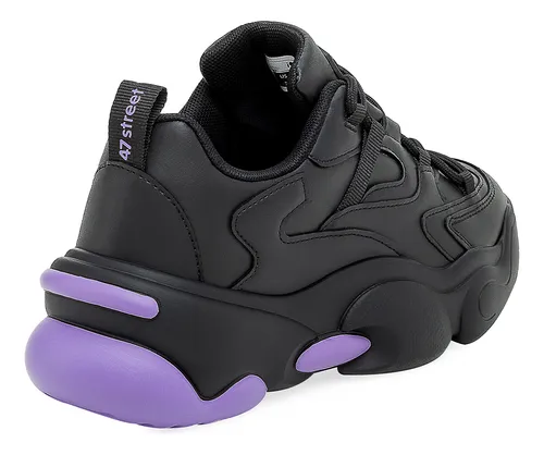 Zapatillas 47 Street Bubble Mujer Negra Solo Deportes