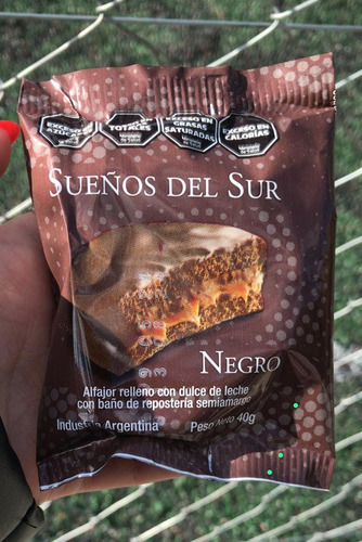 Alfajores Simples Sueños Del Sur Negro X 24 U.