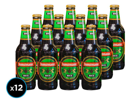 Cerveja Premium Chilena Kunstmann Bock - 12 X 330 Ml