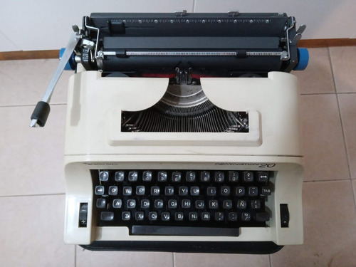 Maquina De Escribir Retro Vintage Remington 20 No Funciona (Usado)