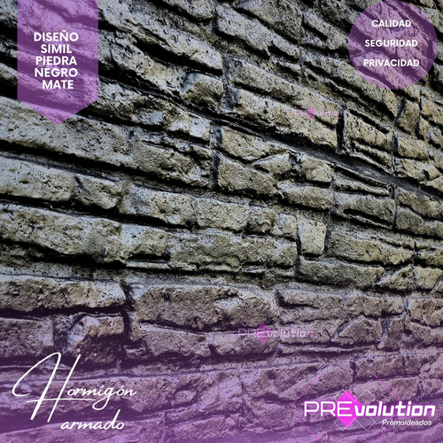 Pared Cerco Perimetral De Hormigon Armado Premoldeado