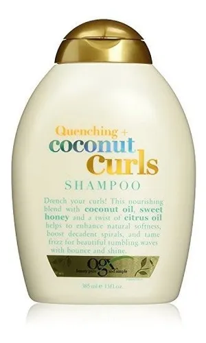 Paquete De Rizos De Coco, ChampĂș Y Acondicionador Organix Qu