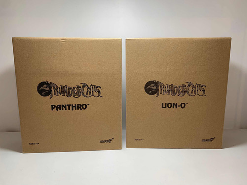 Lion-o Y Panthro Thundercats Super 7 (Usado)