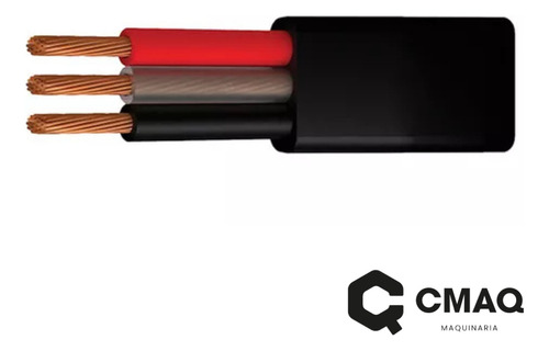 Cable Bomba Sumergible Argos 3x12 3 Polos Cal. 12 X 10mts