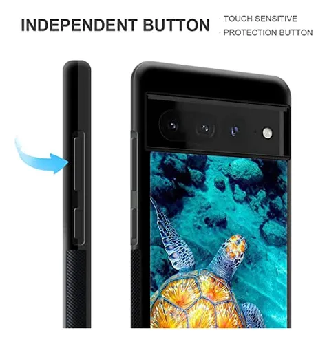 Carcasa Carloca Compatible Con Google Pixel 7 Pro, Sea Turtl