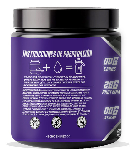 Proteína Whey Hidrolizada Isolate Wolf 500g Varios Sabores Fresa