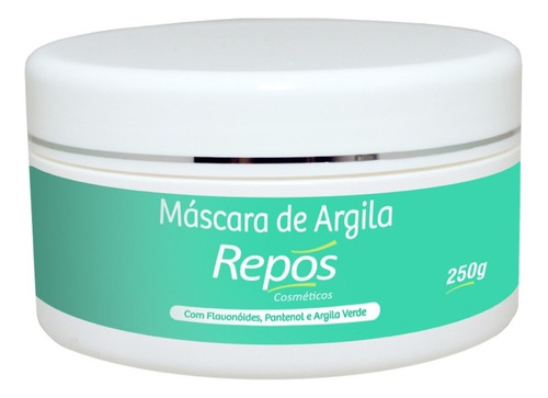 Mascara De Argila Detox Repos 250gr Sensação Relaxante Pés Tipo de pele Todas