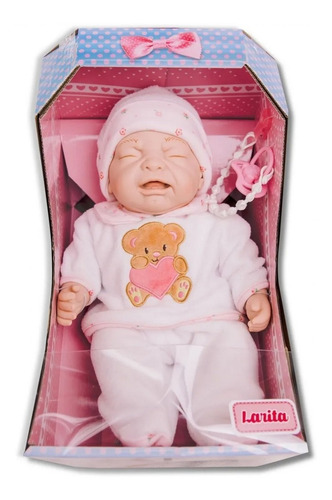 Imagen 1 de 1 de Muñeco Bebé Interactivo Larita Dulces Gestitos