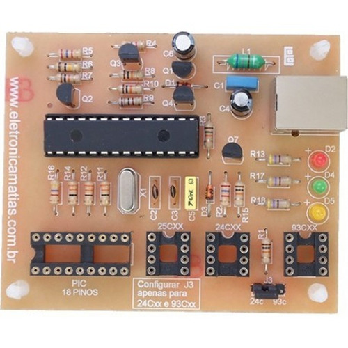 Gravador De Eprom E Pic Usb, Com Adaptador Para Eprom Smd