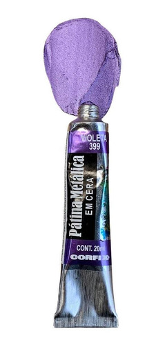 Patina Metalica Em Cera Corfix 399 Violeta 20ml