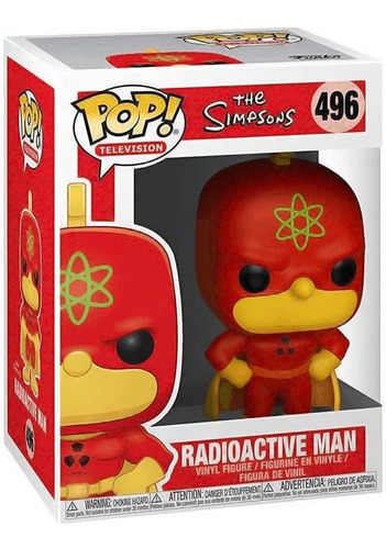Funko Pop! Animación: Simpson - Homer-radioactive Man