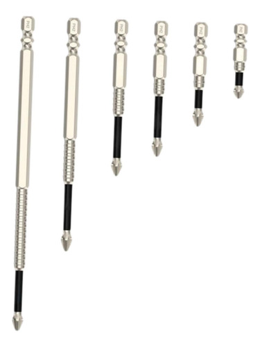 Taladro De Destornillador De 6 Piezas, Brocas De Inserto,