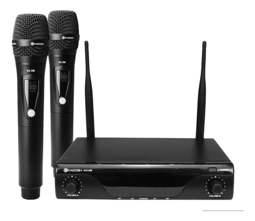 Microfone Recarregável Kadosh K412m Sem Fio