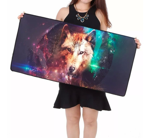 Mousepad Gamer Extra Grande Mouse Teclado 70x35 Cm