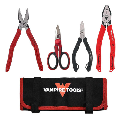Vampire Tools Vt-001-s2f - Alicates Pro Linesman De 8 Pulgad