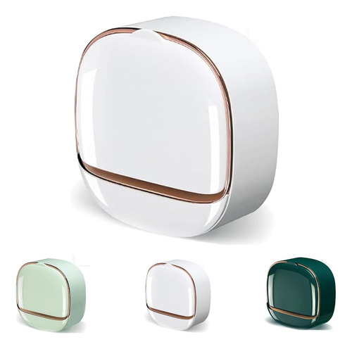 Luxury Soap Holder With Drain Tray, Wall Mounted Drain Soap