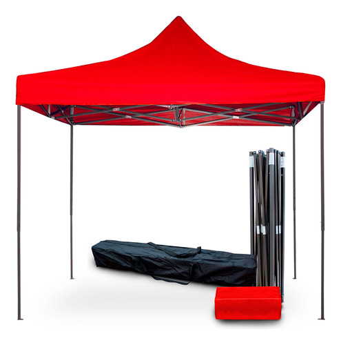 Carpa Toldo 3x3 Plegable Reforzado Impermeable Eventos