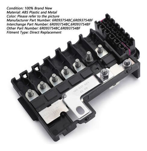 Terminal Batería Caja Fusibles Para Vw Jetta Polo Skoda