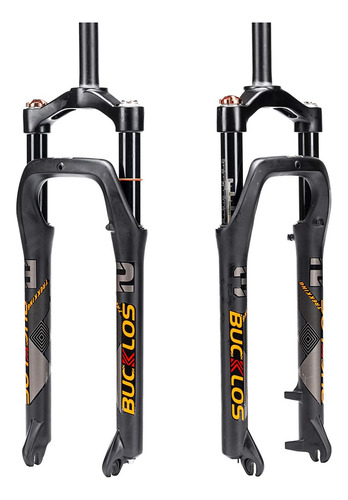 Suspensión Bucklos, P/ Fat Bike, Regulable, Negro, 26''x4''