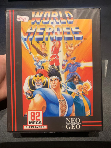 World Heroes Neo Geo Aes (Usado)