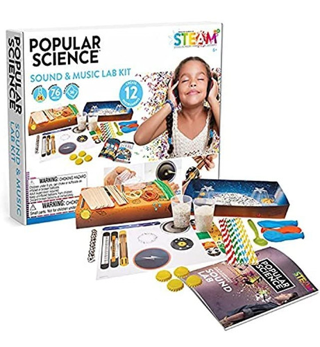 Popular Science Kit De Ciencia De Laboratorio De Sonido Y M