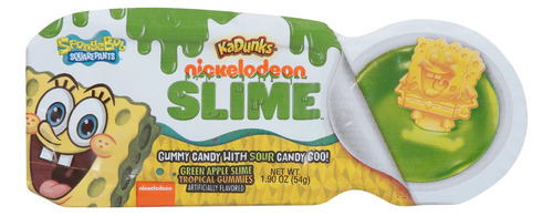 Gomitas Afrutadas Bob Esponja Con Salsa Agria Slime Kadunks