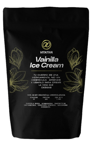 Proteína Con Adaptógenos Sabor Vainilla Ice Cream