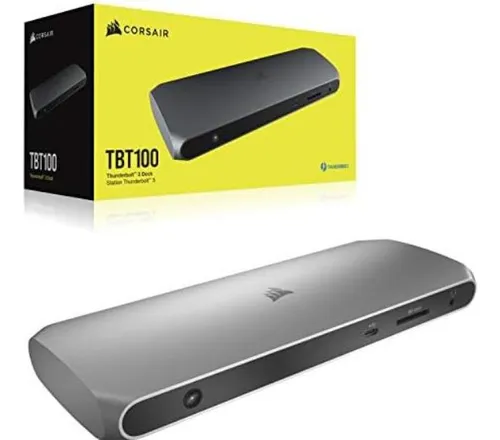 Corsair Tbt100 Thunderbolt 3 Dock: Carga De 85 W, Soporte D