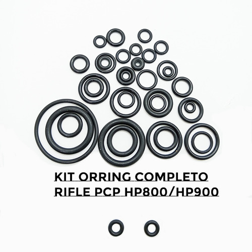 Kit  Oring  Rifle Red Target Pcp  Hp 800 Y Hp 900 (4 Kits)