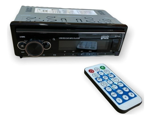 Imagen 2 de 2 de Estéreo Infinity Tech FY7123 con USB, bluetooth y lector de tarjeta SD