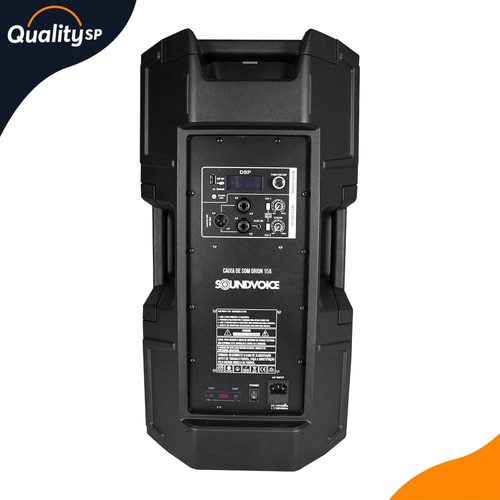 Caixa Som Amplificada Soundvoice Orion 15a 500w Rms C/ Dsp