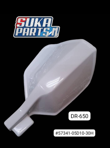 Cubre Leva Derecho Blanco Suzuki Dr-650 #57341-05d10-30h